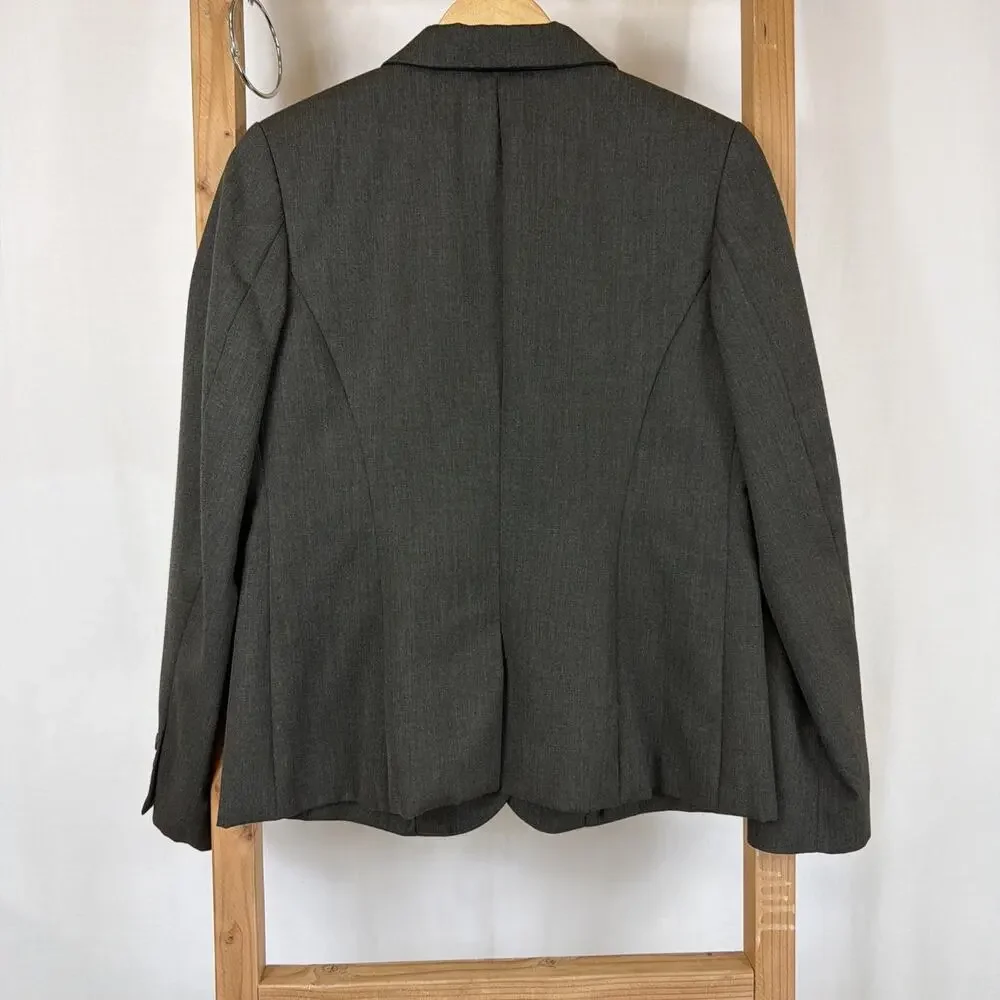 Vintage Pendleton MADE USA Lined Button Up Brown Blazer #1270 Size MED / 8